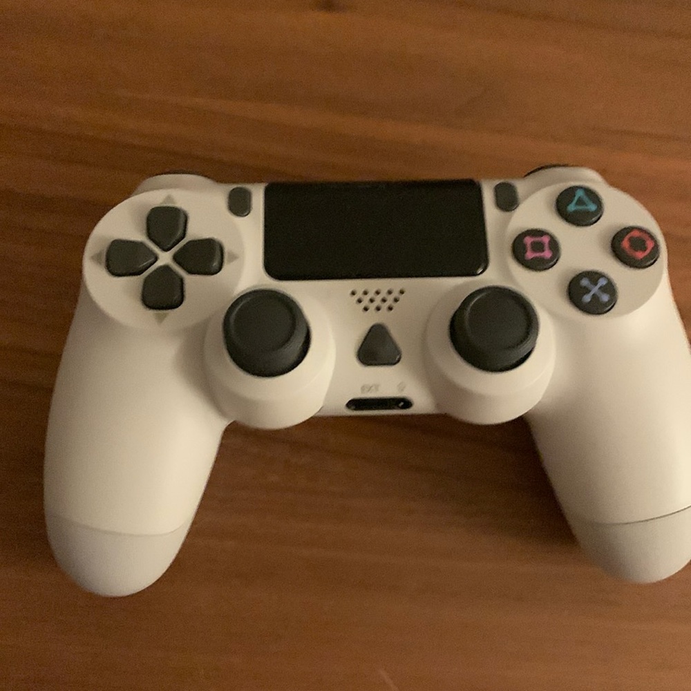 White bluetooth controller